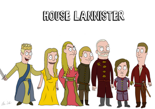 Illustration for article titled Game Of Thrones’ characters re-drawn in Bob’s Burgers style